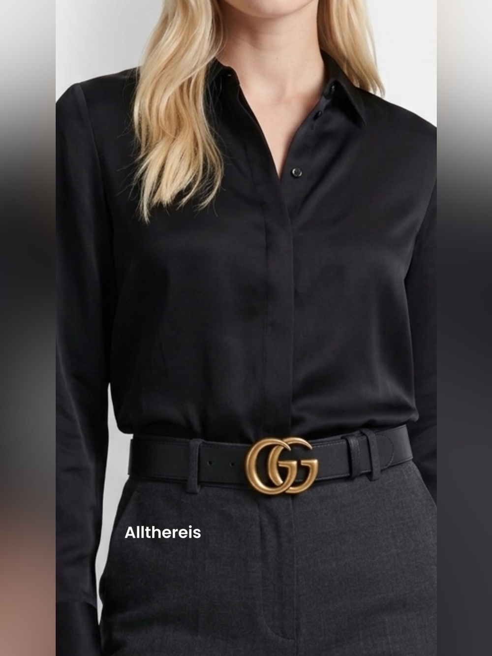 Gucci Marmont Black belt 85 (34) - Picture 7 of 13